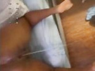 cuatro-patas, extremo, gorda, orgasmo, squirting, negra-ebony, casero, negra, pareja, regordeta