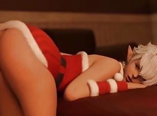 Cute Little Elf Slut Bent Over And Fucked In The Ass