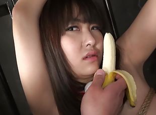 Japanese hot bimbo breathtaking BDSM scene