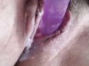 OF fleshtoy - 4in Toy Cock Makes My Pussy DRIPPING Wet