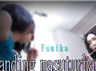 Standing masturbation - Fetish Japanese Video