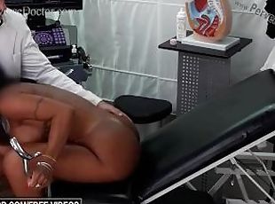 Perverted doctor fucks his patient and cums in her mouth