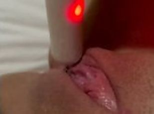 My Pussy Was So Wet And Juicy Playing With My Vibrator
