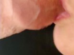 HD Close Up Foreskin suck - subscriber request