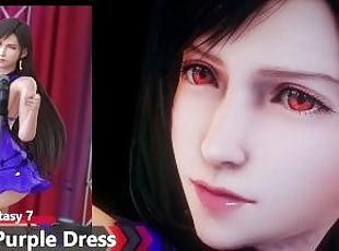 Final Fantasy 7 - Tifa (New Version) × Purple Dress - Lite Version