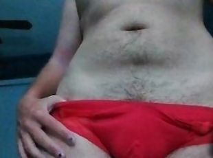 Ftm shows off new shear underwear, ass and huge tdick