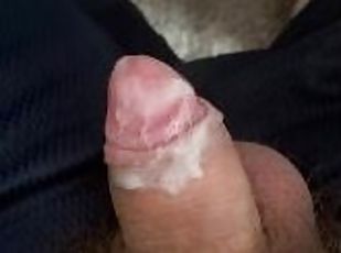 my cock covered in cum ????