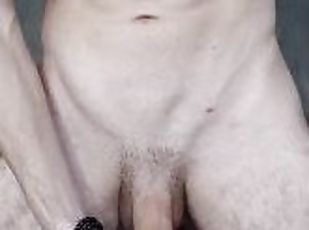 Mesmerizing huge cock POV selfie stroke by teen hunk