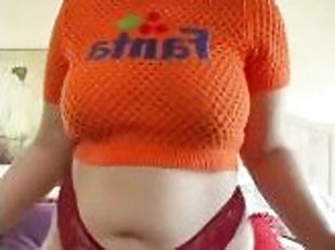 BIG TITTY SODA ORANGE FANTA GIRL AAMIRA ARDALAN